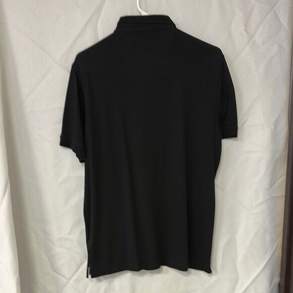 Bugatchi Black Polo Shirt Classic Design - Picture 3 of 4